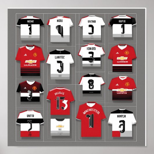 Manchester United Poster (Vorne)
