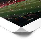 Manchester United Poster (Ecke)