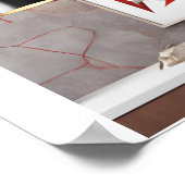 Manchester United Poster (Ecke)