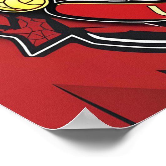 Manchester United Poster (Ecke)