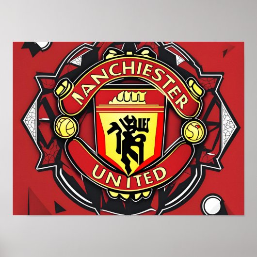 Manchester United Poster (Vorne)