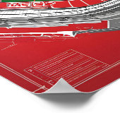 Manchester United Poster (Ecke)