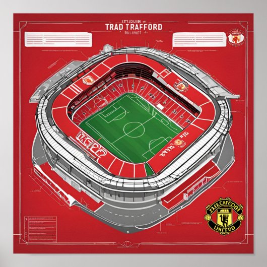 Manchester United Poster (Vorne)