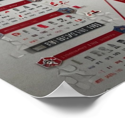 Manchester United Poster (Ecke)