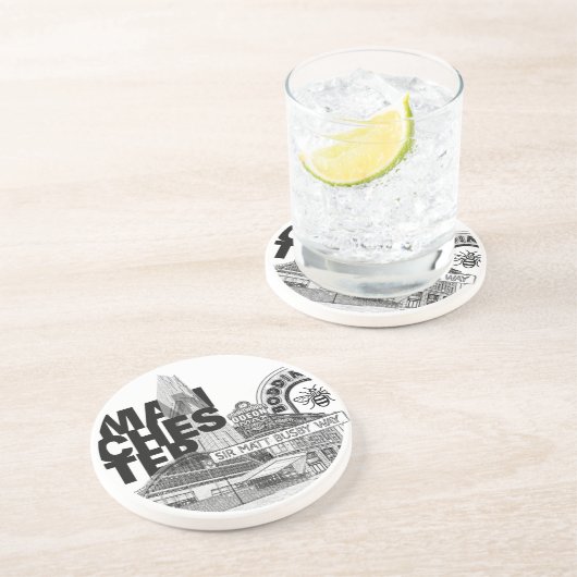 Manchester United Untersetzer (Seite)