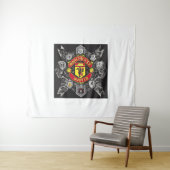Manchester United Wandteppich (Beispiel (Horizontal))