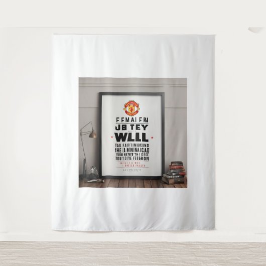 Manchester United Wandteppich (Vorderseite)