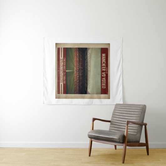 Manchester United Wandteppich (Beispiel (Horizontal))