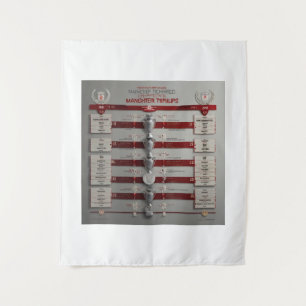 Manchester United Wandteppich
