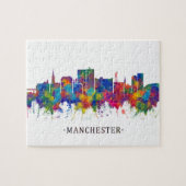 Manchester USA Skyline Puzzle (Horizontal)