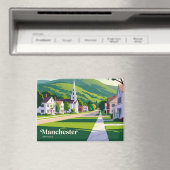 Manchester, Vermont Vermont Magnet (In Situ (Geschirrspüler))