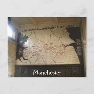 Manchester Victoria Postcard Postkarte