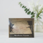 Manchester Victoria Postkarte (Stehend Vorderseite)