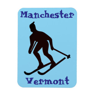 Manchester, VT (Skiort Vermont Apres) Magnet