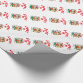 Manchester-Wappen Geschenkpapier (Ecke)