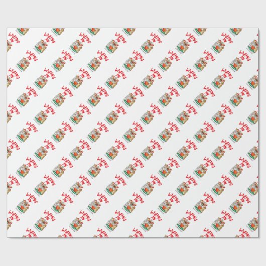 Manchester-Wappen Geschenkpapier (Flach)