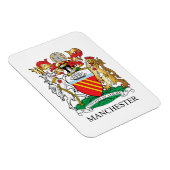Manchester-Wappen Magnet (Rechte Seite)