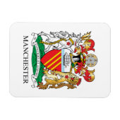 Manchester-Wappen Magnet (Horizontal)