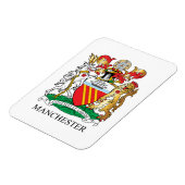 Manchester-Wappen Magnet (Linke Seite)