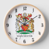 Manchester-Wappen Uhr (Vorderseite)