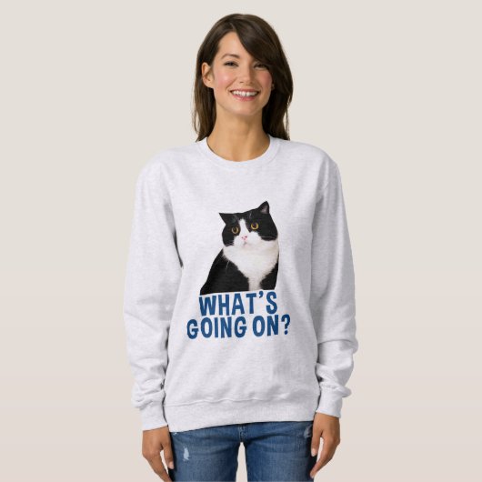 Manchester "Was ist los?" Sweatshirt (Vorne ganz)