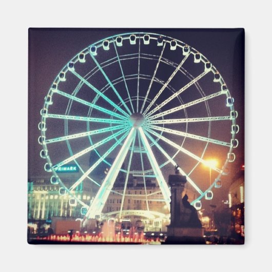 Manchester Wheel Magnet (Vorne)