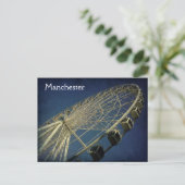 Manchester Wheel Postcard Postkarte (Stehend Vorderseite)