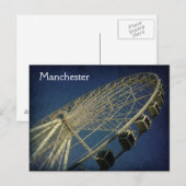 Manchester Wheel Postcard Postkarte (Vorne/Hinten)
