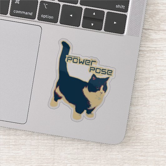 Manchesters PowerPose-Aufkleber Aufkleber (Detail)