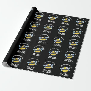 Manchmal bekomme ich die Heebee Jeebees Bee Pun Da Geschenkpapier