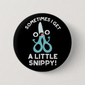 Manchmal bekomme ich einen kleinen, feinen Scheren Button (Vorderseite)