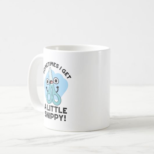 Manchmal bekomme ich einen kleinen, feinen Scheren Kaffeetasse (Vorderseite Links)