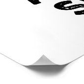 Manchmal bekomme ich einen kleinen, feinen Scheren Poster (Ecke)