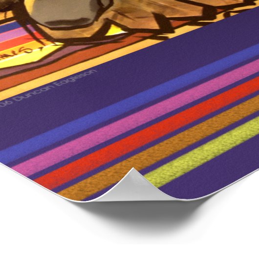 Manchmal bin ich ein Crow Poster (Ecke)