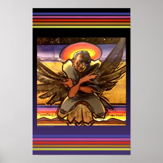 Manchmal bin ich ein Crow Poster (Vorne)