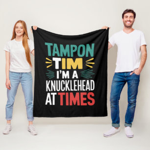 Manchmal bin ich ein Trottel Tim Walz Debatte 2024 Fleecedecke