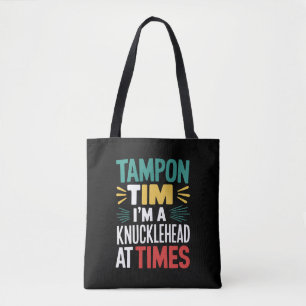 Manchmal bin ich ein Trottel Tim Walz Debatte 2024 Tasche