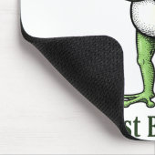 Manchmal bin ich einfach nur furzend lustiger Fros Mousepad (Ecke)