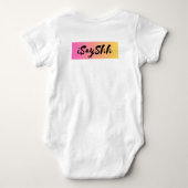 manchmal brauche ich eine Pause Baby Strampler (Rückseite)