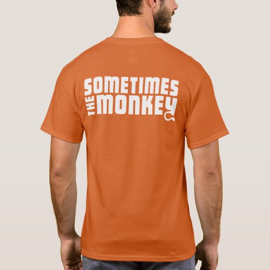 Manchmal das farbige T-Shirt des Affen (Rückseite)