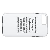 Manchmal der erste Schritt Case-Mate iPhone Hülle (Rückseite (Horizontal))