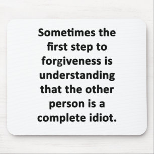 Manchmal der erste Schritt Mousepad