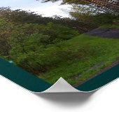 Manchmal die längste Reise ...Zitat Poster (Ecke)