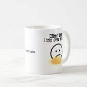 Manchmal erstaune ich mich selbst kaffeetasse (VorderseiteRechts)