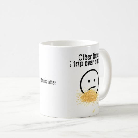 Manchmal erstaune ich mich selbst kaffeetasse (VorderseiteRechts)