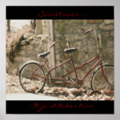 Manchmal.... Es braucht nur zwei Poster (Vorne)