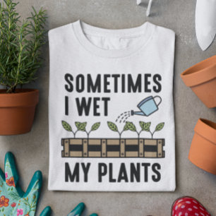 Manchmal esse ich meine Pflanze T-Shirt