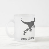 Manchmal Evolution ist zum Kotzen Mattglastasse (Links)