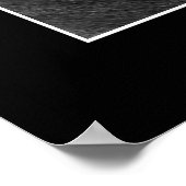 Manchmal fährt man mit dem Fahrrad. . . Poster (Ecke)