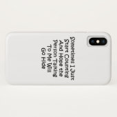 Manchmal fange ich einfach an zu zählen Case-Mate iPhone hülle (Rückseite (Horizontal))